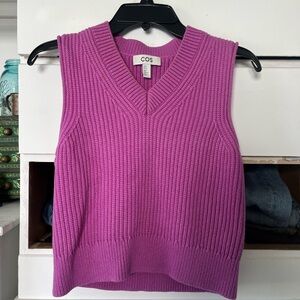 COS knit vest